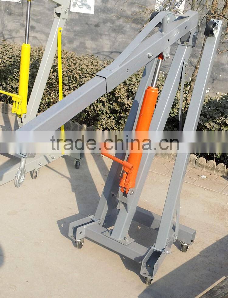 Most popular 2ton tonne hydraulic folding truck crane workshop crane