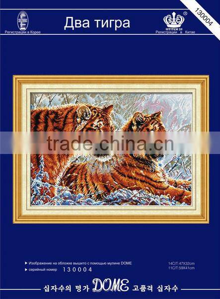 beautiful flower cross stitch sets have a high sales in the market