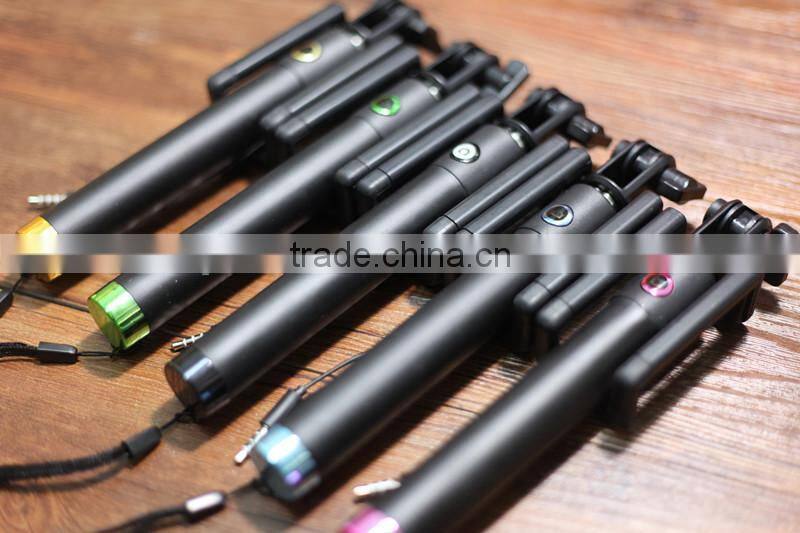 Most popular gift for christmas promotion 2015 Multifunctional Monopod Selfie Stick