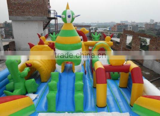 outdoor bouncy castle playrgound/inflatable jumping castle park