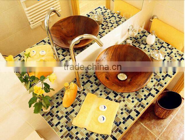 broken glass mosaic tile (crystal glass )