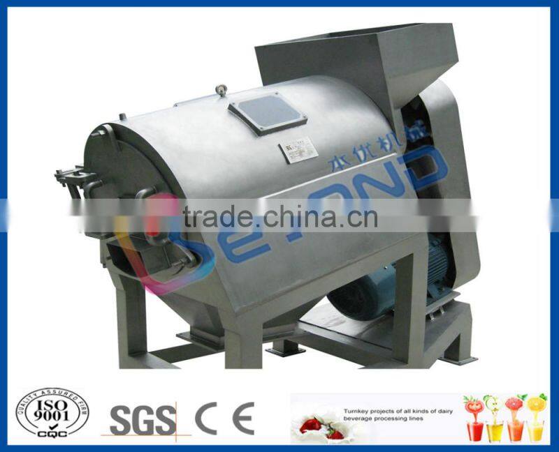 Rotary drum stone washer