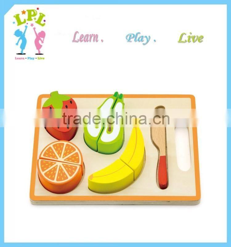 Hot wholesale educational toys kids pretend play food set fruit set