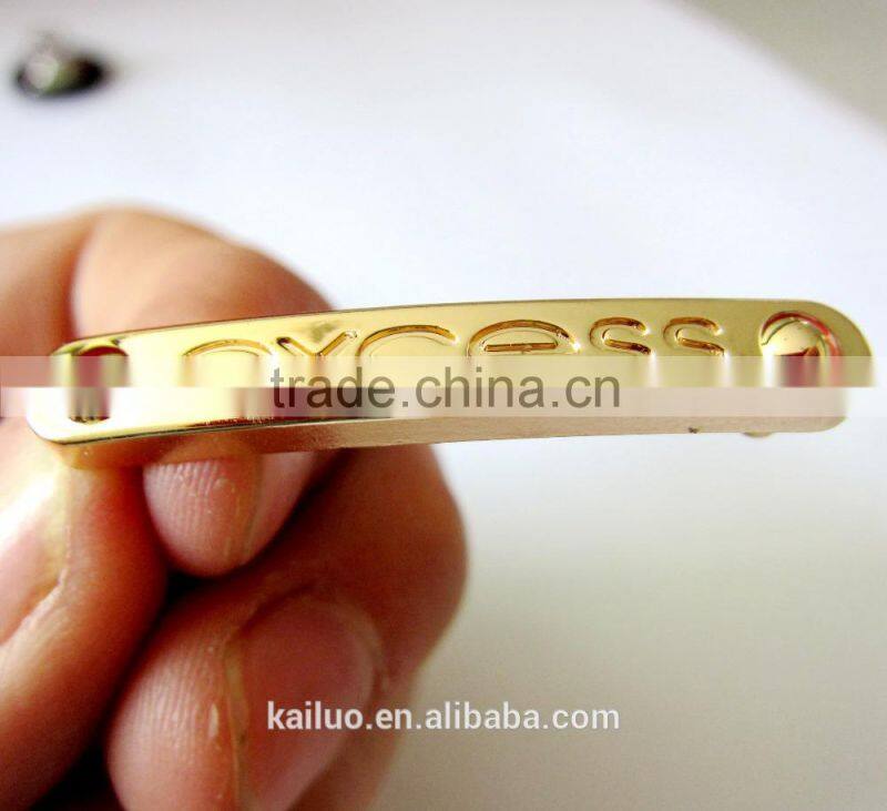 Fashion metal label in 2016