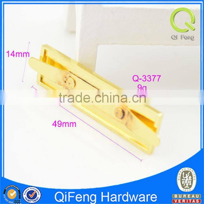 Rectangle shape logo metal tag engraved logo metal tag silk screen logo Q-3377