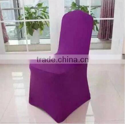 Big Discount White Spandex Chair Cover For Wedding Banquet Chair Cover