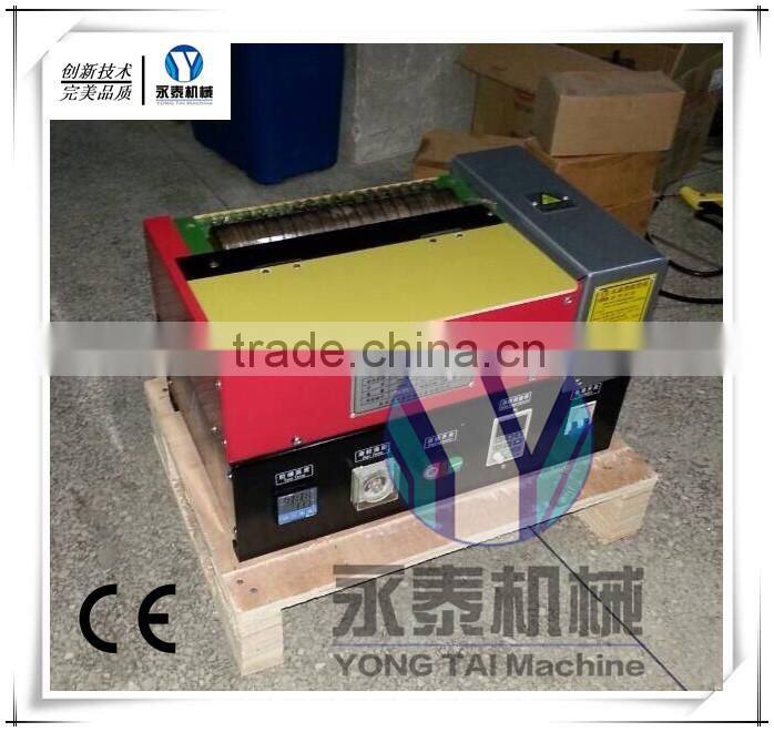 hot melt roller machine without upper roller