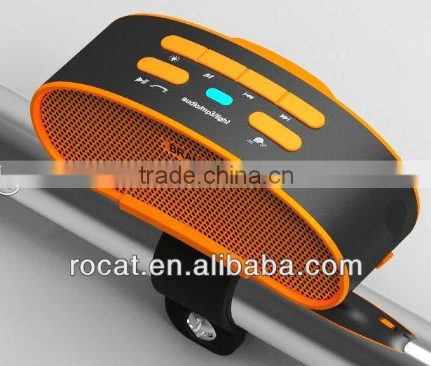 Model B6 New products waterproof IPX4 LED mini bluetooth wireless motocycle speaker