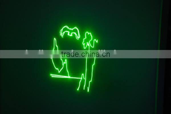 SD Card Animation green Laser light show equipment for sale