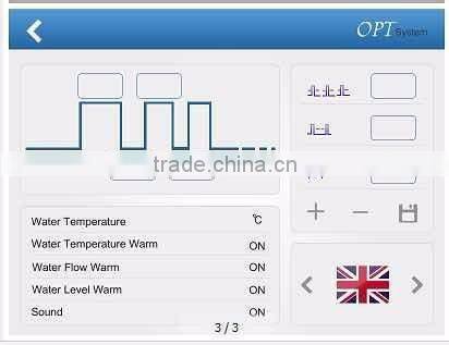 New design in 2016 hair removal ipl+rf e light system broadlaser Tender skin from china