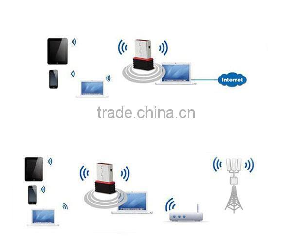 150Mbps Mini WIFI Wireless USB Adapter 802.11 b/g/n driver wireless lan card ralink 5370 chipset Nano Wifi Dongle