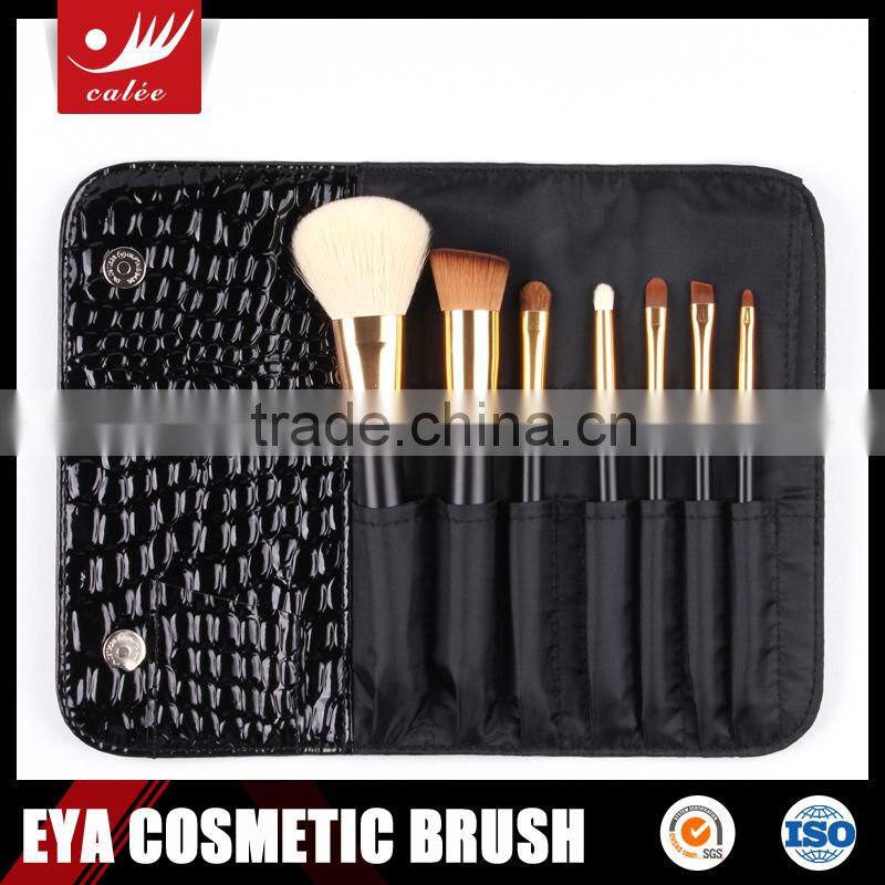 7pcs Mini Makeup Brush Set with Hand bag