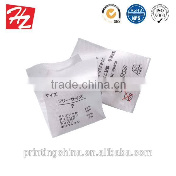 Custom printing customized hang tag with hemp string