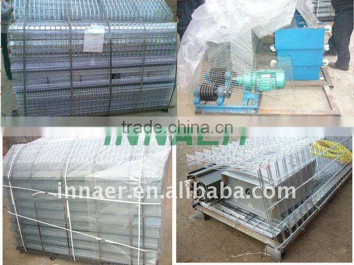 Low carbon steel wire chicken layer cages for farm