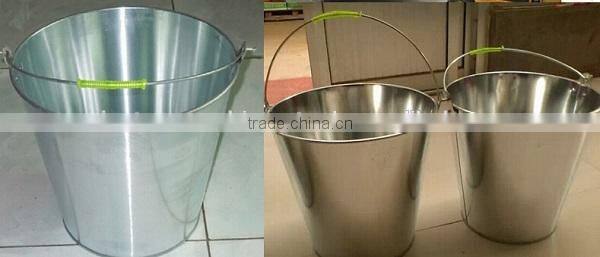 high quality metal bucket in buckets,metal bucket production