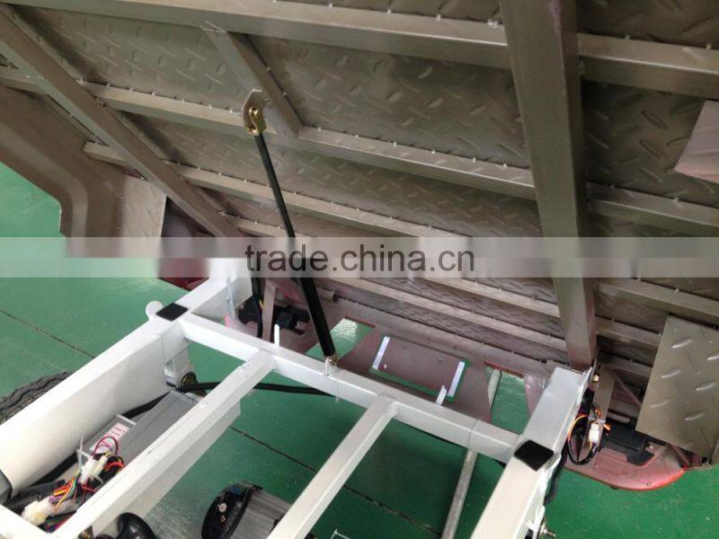 battery operation comfortable driving electric truck 3-wheel tricycle for sale