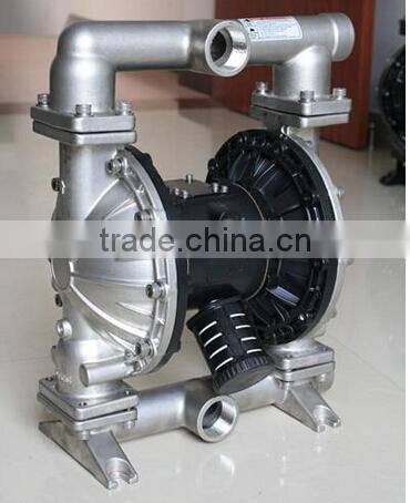 Air driven duplex diaphragm pump for high viscosity liquid