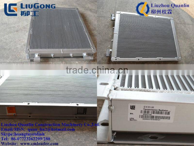 Liugong transmisson oil cooler 20C0198 EXCAVATOR CLG418 GRADER