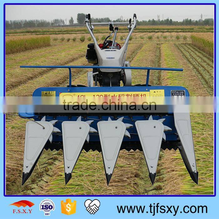 Popular 4GL-120 Manual Mini Rice Harvesters For Sale