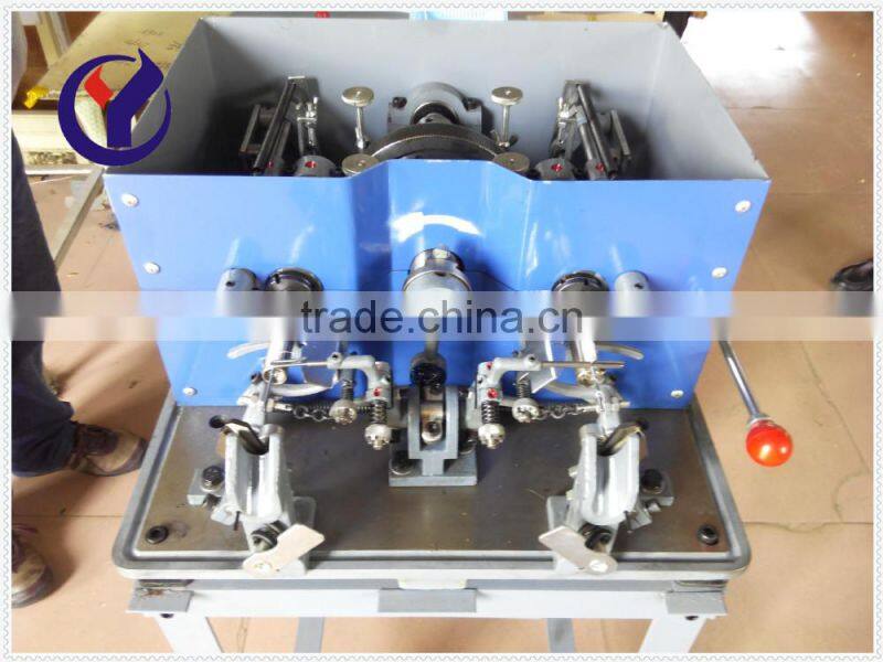 Double heads cocoon bobbin winding machine