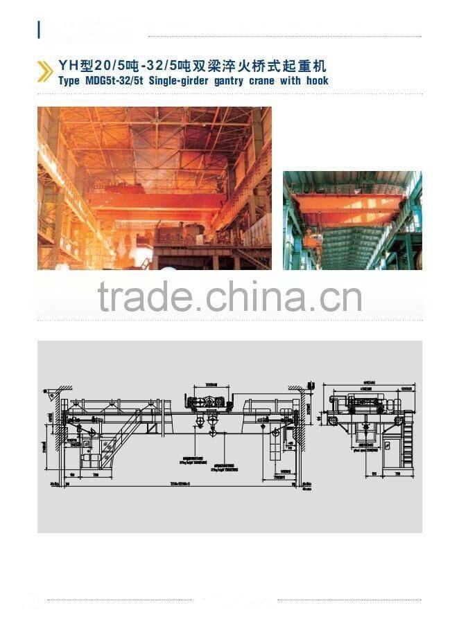 LH LHB QD YH QZ QC QP QS YNQ Model Double-Girder Overhead Cranes