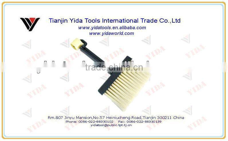 6-1/2" wooden handle ceiling brush
