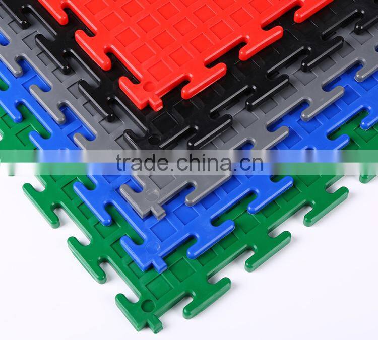 Heavy duty plastic waterproof garage floor mats