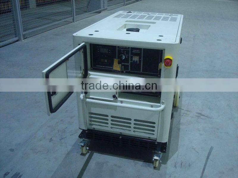 10kva Silent Portable Generator with stamford alternator