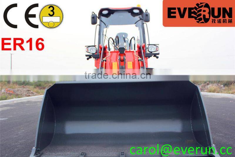 Everun ER16 Farm tractor Front End Loader mit 1.6 ton CE Approved Radlader