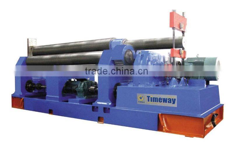 Mechanical Three Roller Symmetrical Plate Bending Rolling Machine