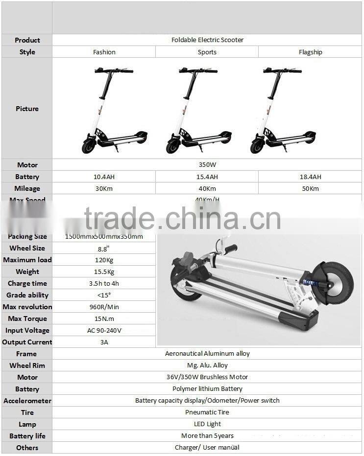 My Way Electric Scooter/2 wheels electric scooter