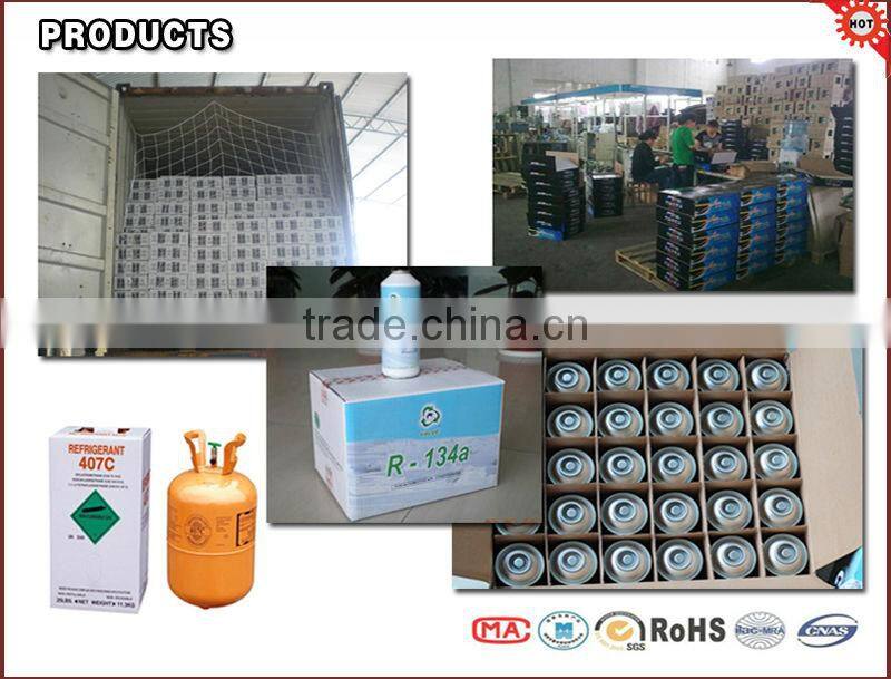 refrigerant gas r134a for air conditioner