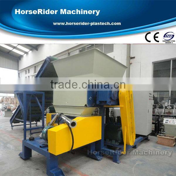 single shaft paper shredder/industrial waste paper granulator plant