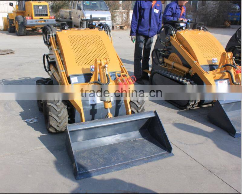 HCN brand W720/W720T mini skid steer wheel loader with B&S engine and 23hp