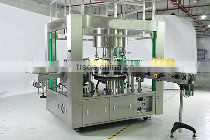 Automatic self-adhesive round juice bottle labeling machine