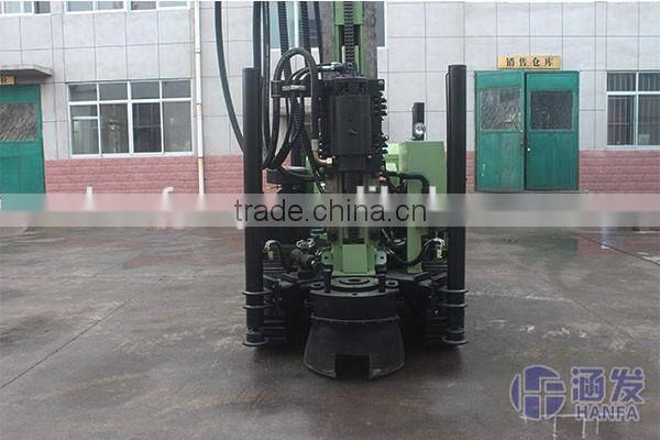 High power ! HF485Y crawler type practical water well drilling rig price