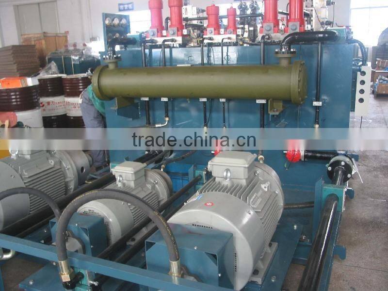 Heat treatment production line hydraulic station
