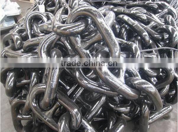 high tensile Offshore Mooring stud link anchor chain