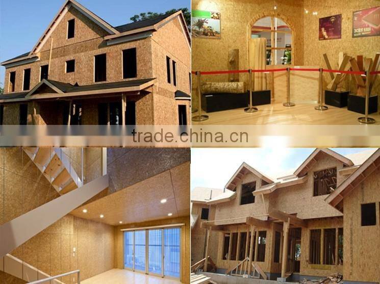 OSB manufacturers high quality melamine particle board with low price
