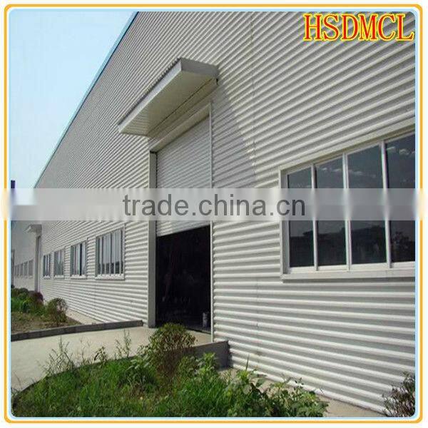 China large span steel prefabricated warehouse building for sale