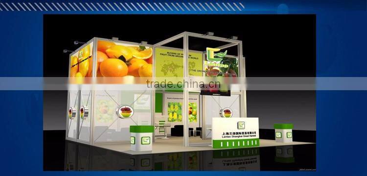 Aluminum exhibition portable trade show display aluminum case