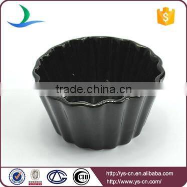 Custom small ceramic colorful microwave cake bowl Cake Mold