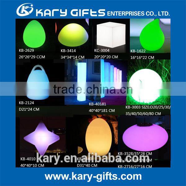 Rechargeable LED Night Light Wedding Table Decor event furniture