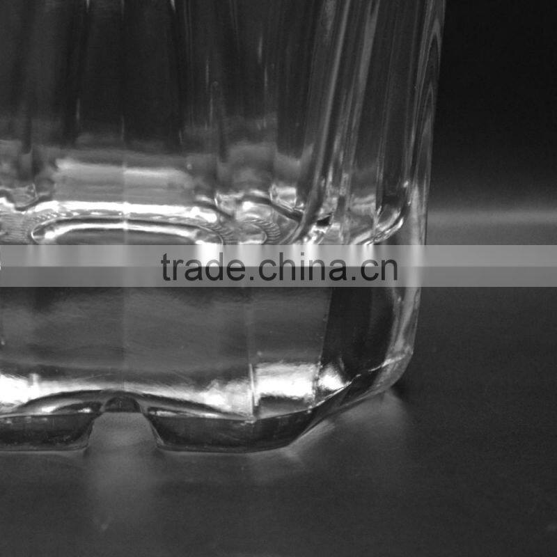 Crystal clear vodka bottle 500ml