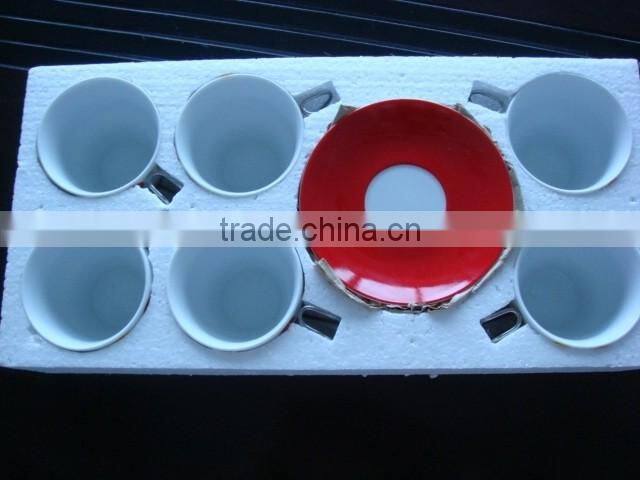 high quality ceramic round candle holder for Christmas