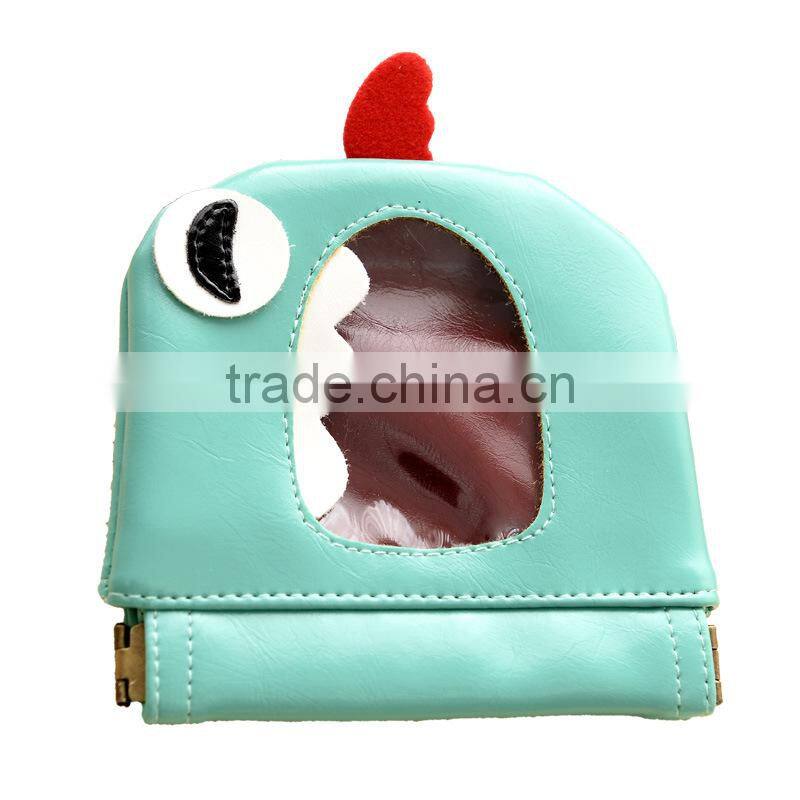 Q1105 Cute little monster zero travel wallet