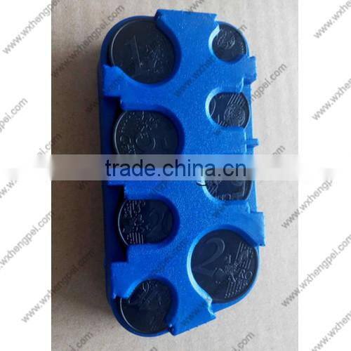 European plastic coin holder/automobile coin holder