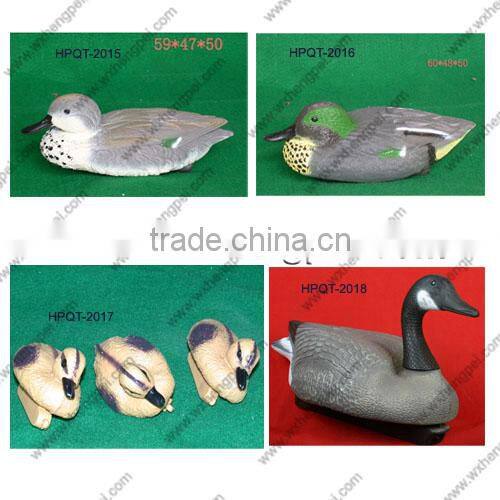 The simulation model of wild duck hunting bait, duck hunting model