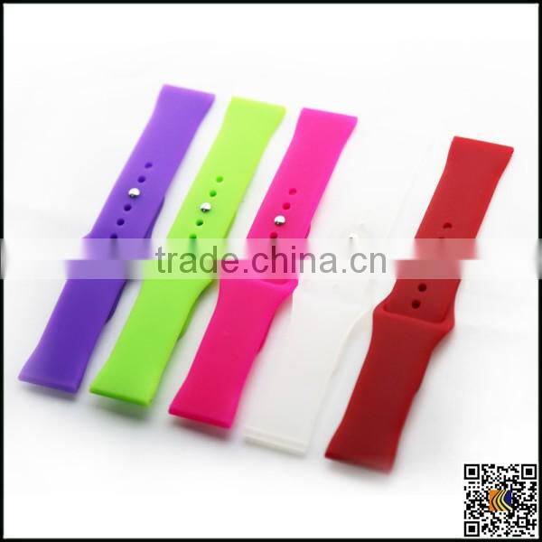 Fashion Silicone Wristwatch Strap Fitness band For Apple Watch Sport Edition