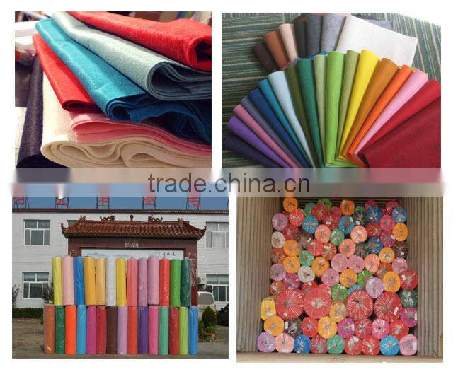 Polyester nonwoven felt
